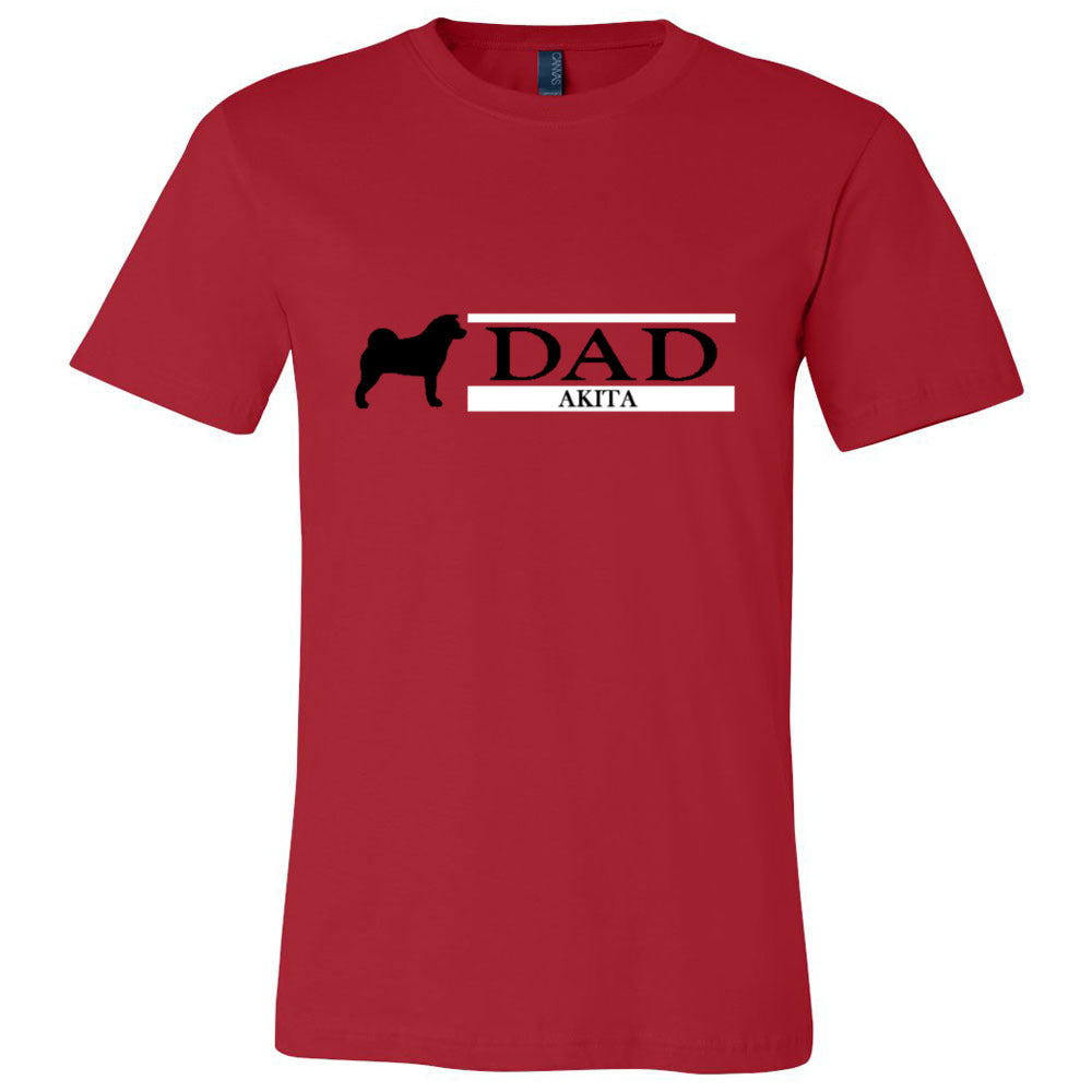 Akita Dad Unisex Short Sleeve Jersey Tee