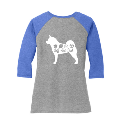 Akita Scent F/B 3/4-Sleeve Raglan