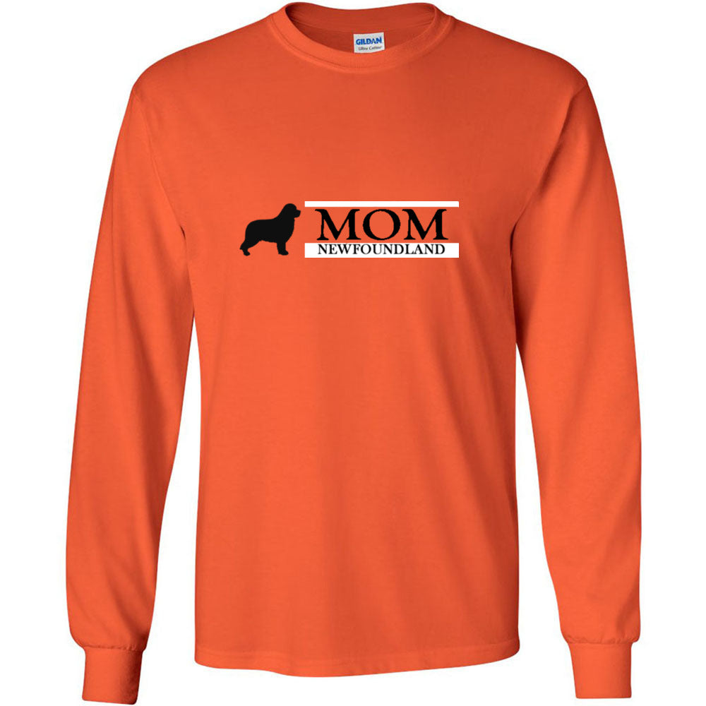 Newfoundland Mom Black Unisex Ultra Cotton Long Sleeve T-Shirt