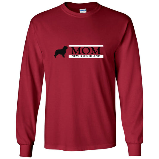 Newfoundland Mom Black Unisex Ultra Cotton Long Sleeve T-Shirt