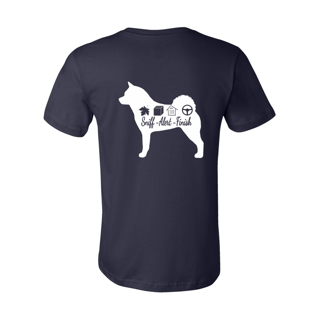 Akita Scent Sniff F/B Unisex SS Jersey Tee