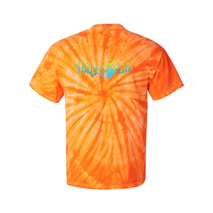 Flatty Life Front/Back Pinwheel SS T-Shirt