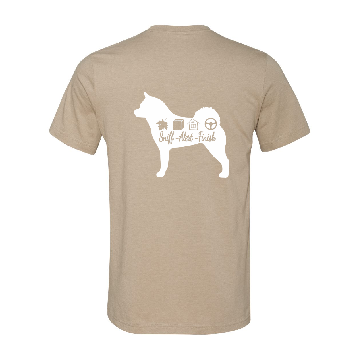 Akita Scent Sniff F/B Unisex SS Jersey Tee