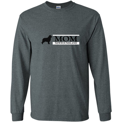 Newfoundland Mom Black Unisex Ultra Cotton Long Sleeve T-Shirt