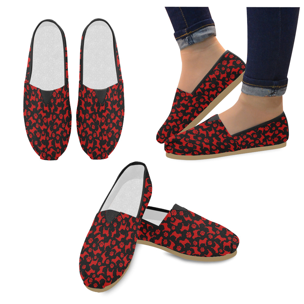 Akita Silhouette Casual Slipon Shoe 1 - WagALotBowWow
