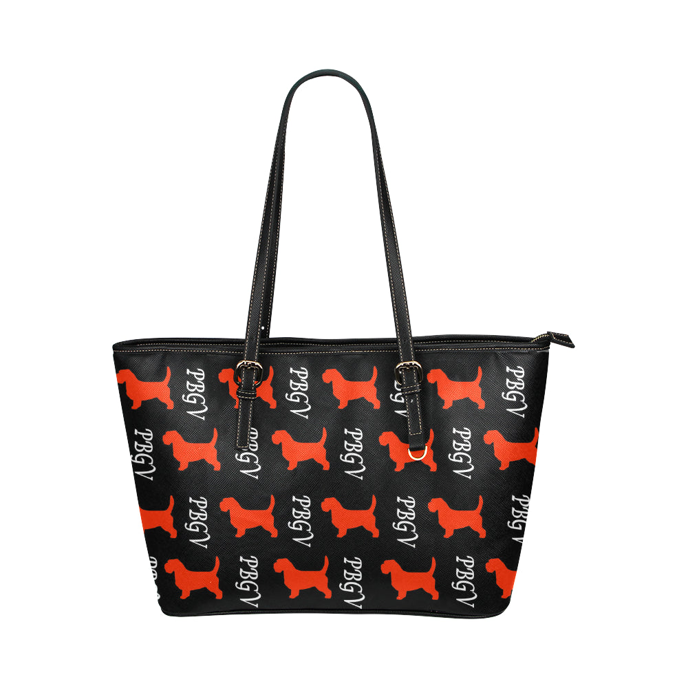 PBGV Leather Tote