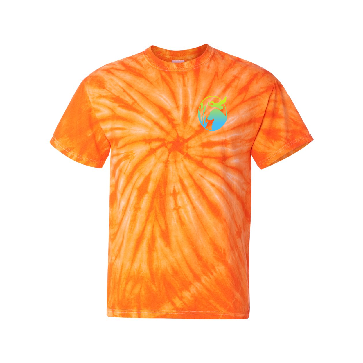 Flatty Life Front/Back Pinwheel SS T-Shirt