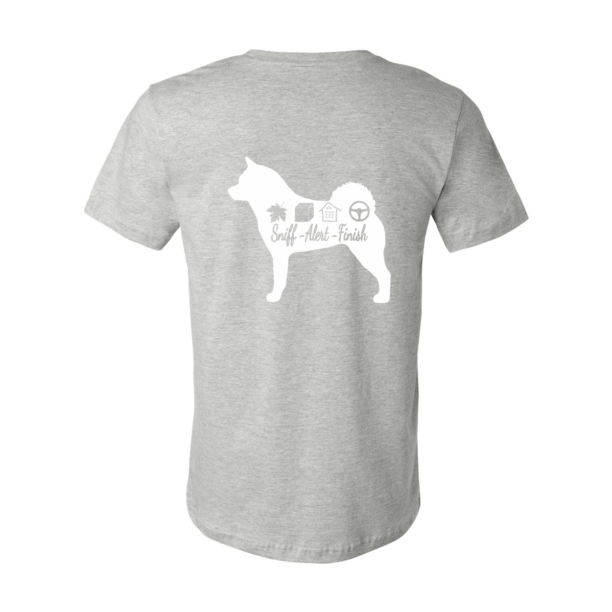 Akita Scent Sniff F/B Unisex SS Jersey Tee