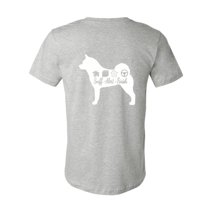 Akita Scent Sniff F/B Unisex SS Jersey Tee