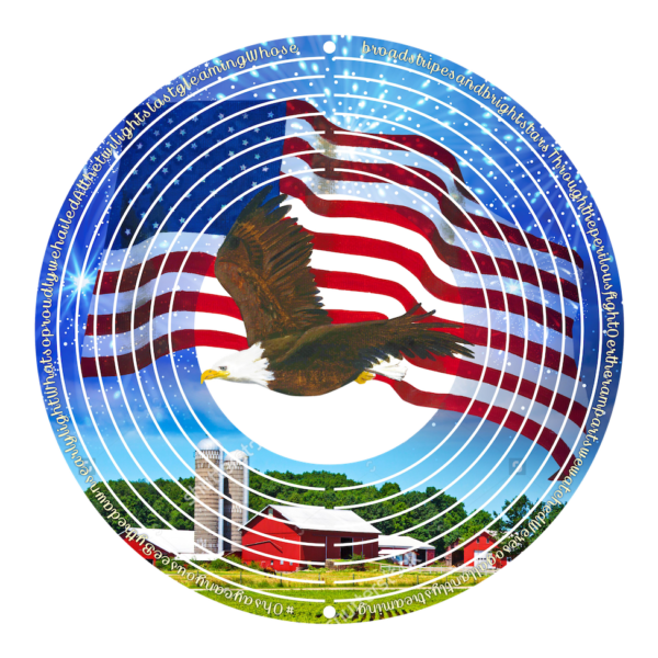 Patriotic Wind Spinners