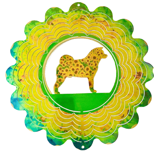 SunFlower Akita WindSpinner