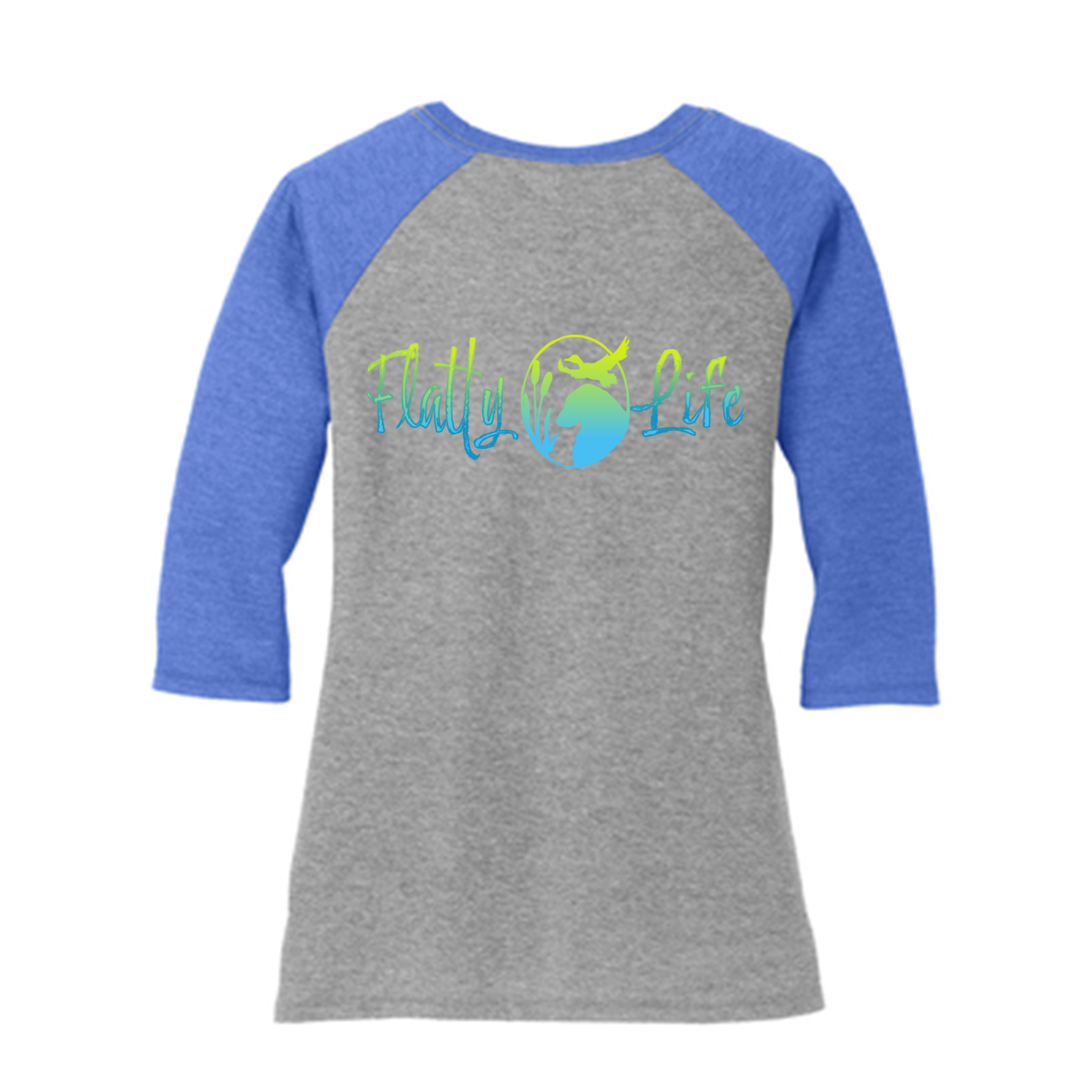 Flatty Life  3/4-Sleeve Raglan