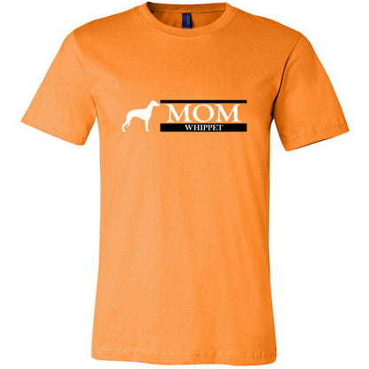 Whippet Mom White Unisex Short Sleeve Jersey Tee