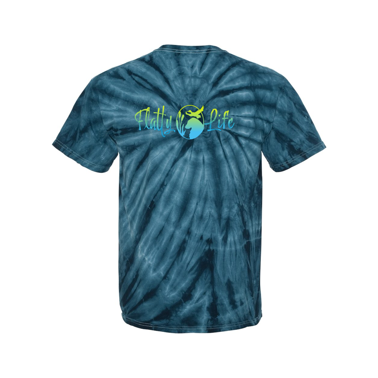 Flatty Life Front/Back Pinwheel SS T-Shirt