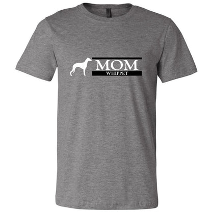 Whippet Mom White Unisex Short Sleeve Jersey Tee