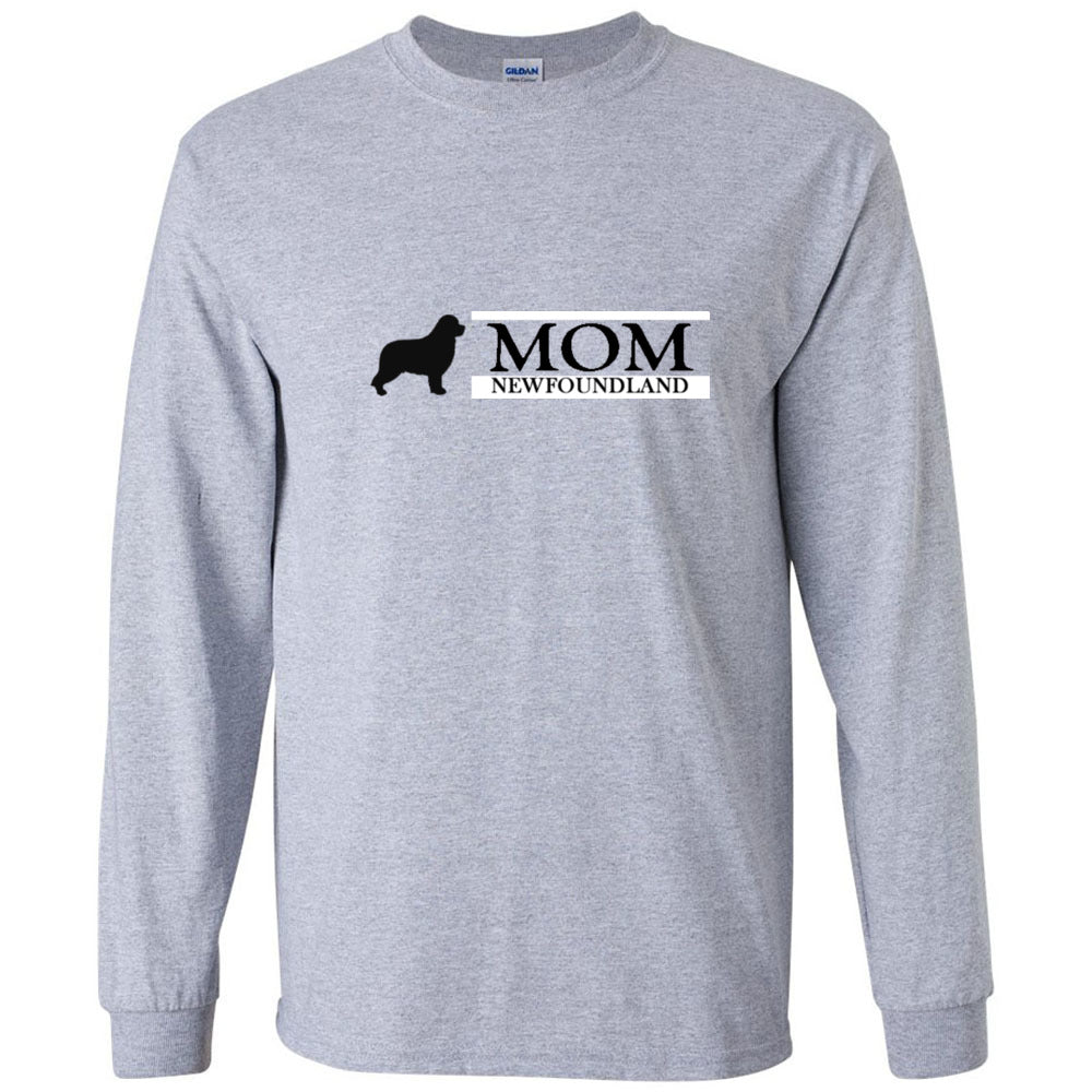 Newfoundland Mom Black Unisex Ultra Cotton Long Sleeve T-Shirt