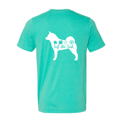 Akita Scent Sniff F/B Unisex SS Jersey Tee