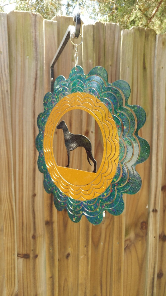 Whippet Wind Spinner - WagALotBowWow