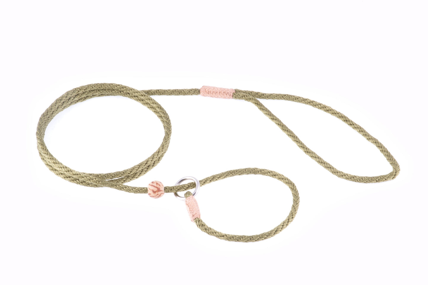 Alvalley Nylon Slip Leads with stop 1/4"(6mm)