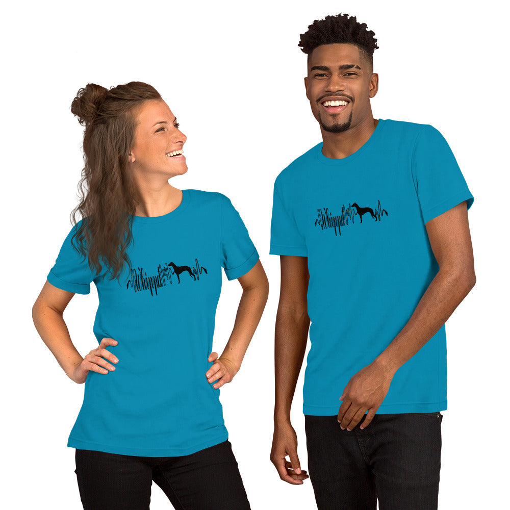 Whippet Heartbeat Short-Sleeve Unisex T-Shirt