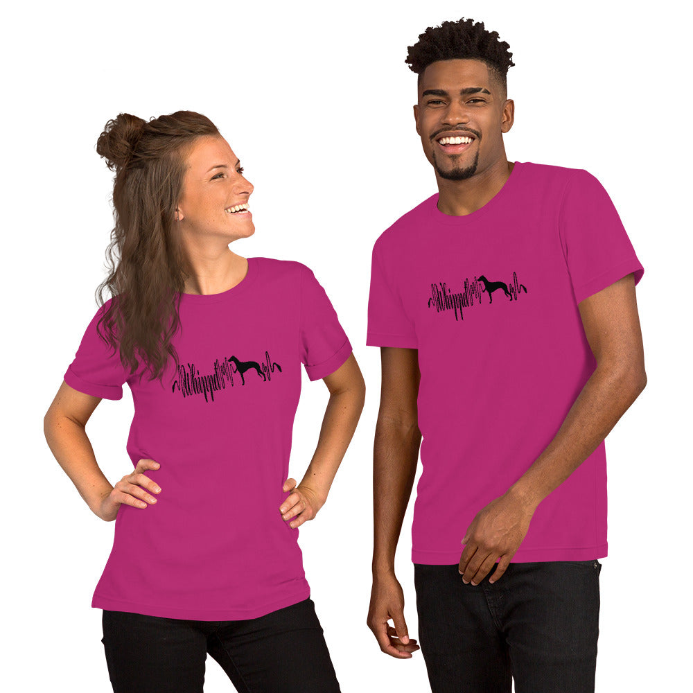 Whippet Heartbeat Short-Sleeve Unisex T-Shirt