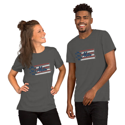 Akita Flag Unisex t-shirt